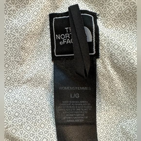 The North Face bright blue wind breaker jacket SZ L UC camping hiking VTG - Picture 14 of 14